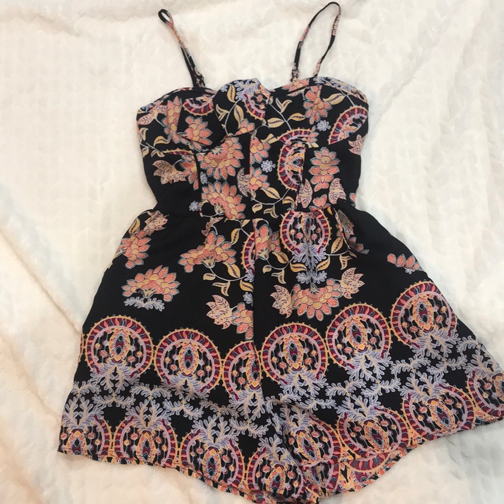 cute tribal print romper